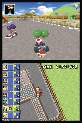 Mario Kart DS - Balloon Battle Screenshot