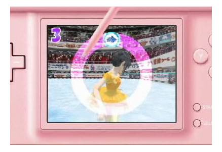 ice skating game ds